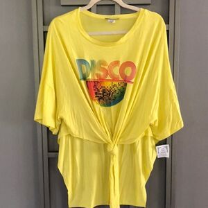 DISCO graphic T new with tags.